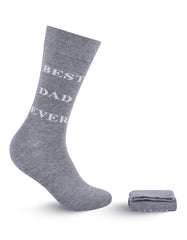 L Grey Plain Walkees Sock