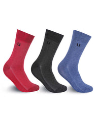 Pack of 3-Multi Plain Walkees Socks