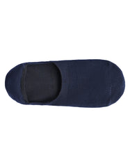 Navy Stripe No Show Socks
