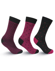 Pack of 3-Multi Geometric Walkees Socks