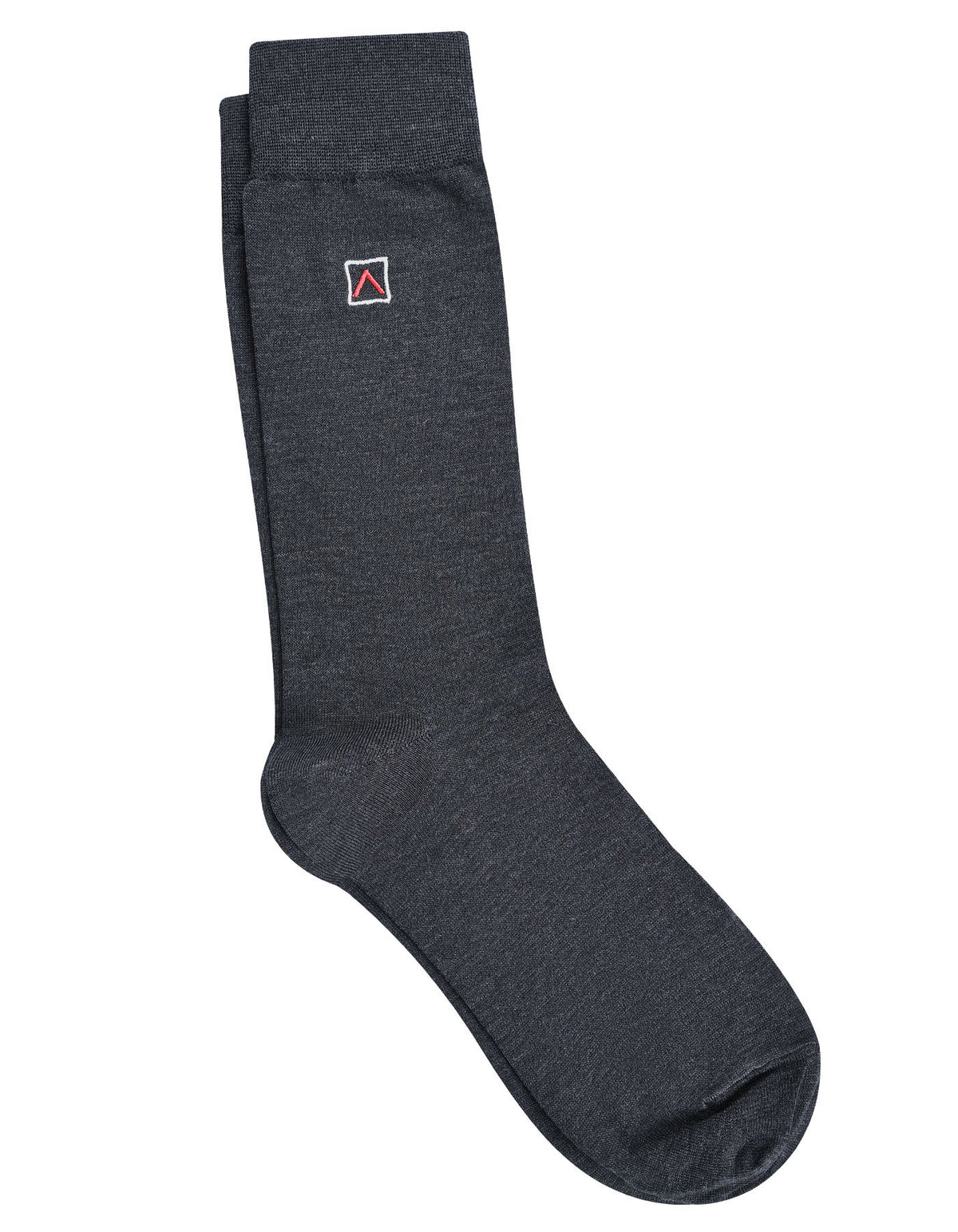 Charcoal Plain Socks