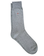 Grey Plain Socks