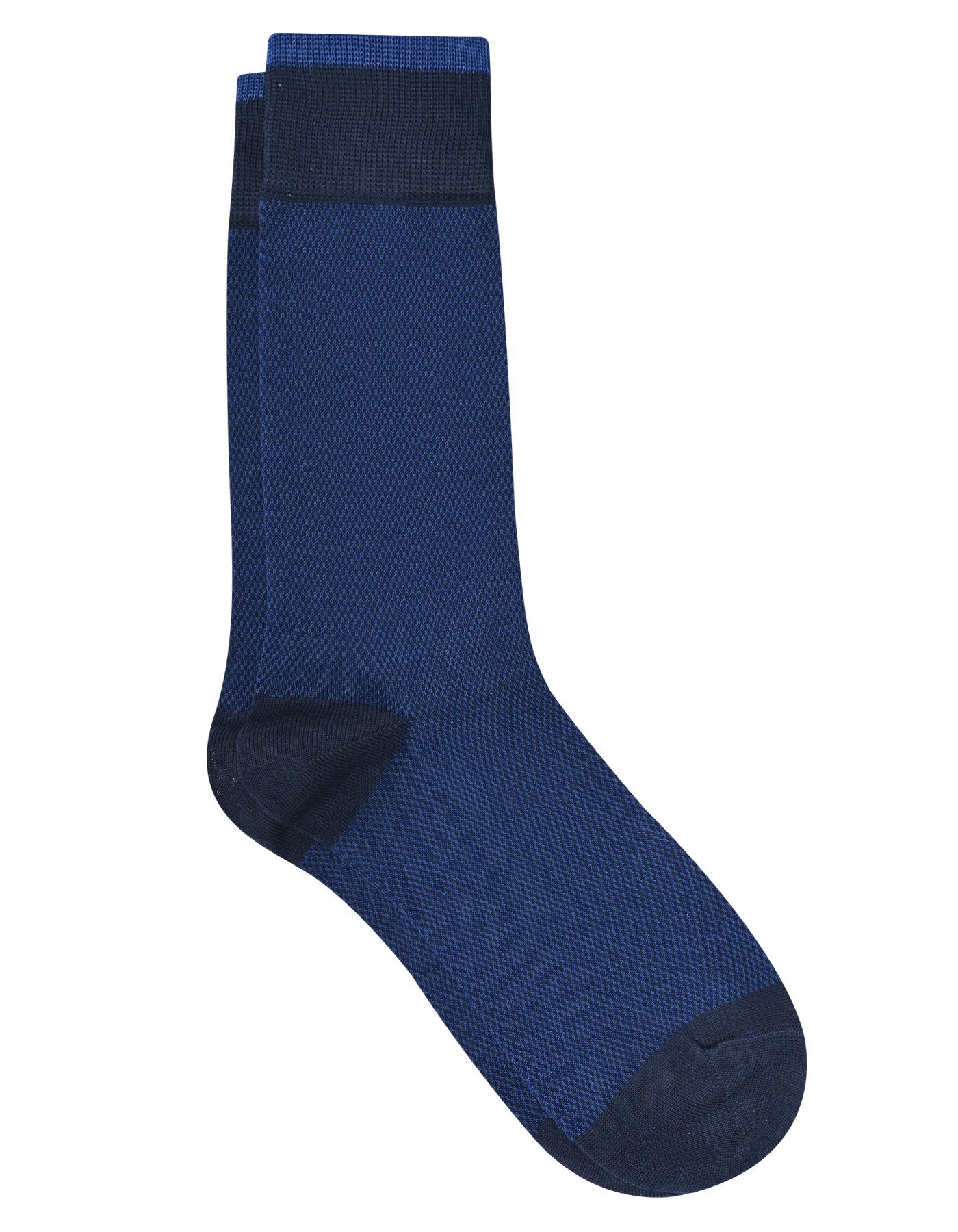 Blue Plain Socks