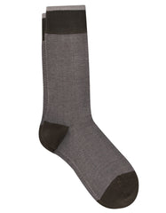Brown Plain Socks
