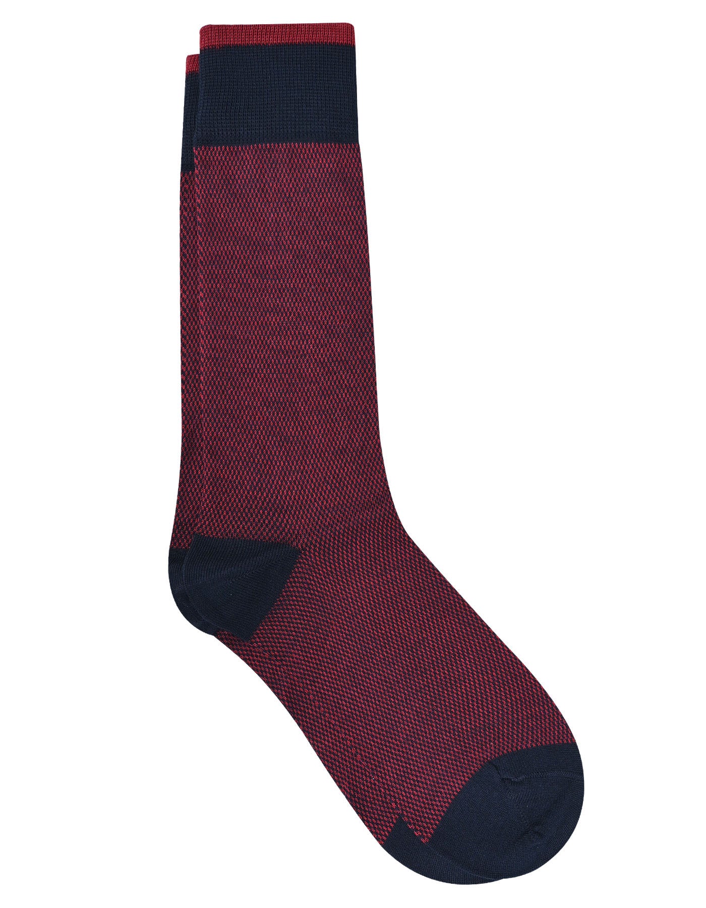 Red Plain Socks