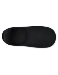 Navy Plain No Show Socks