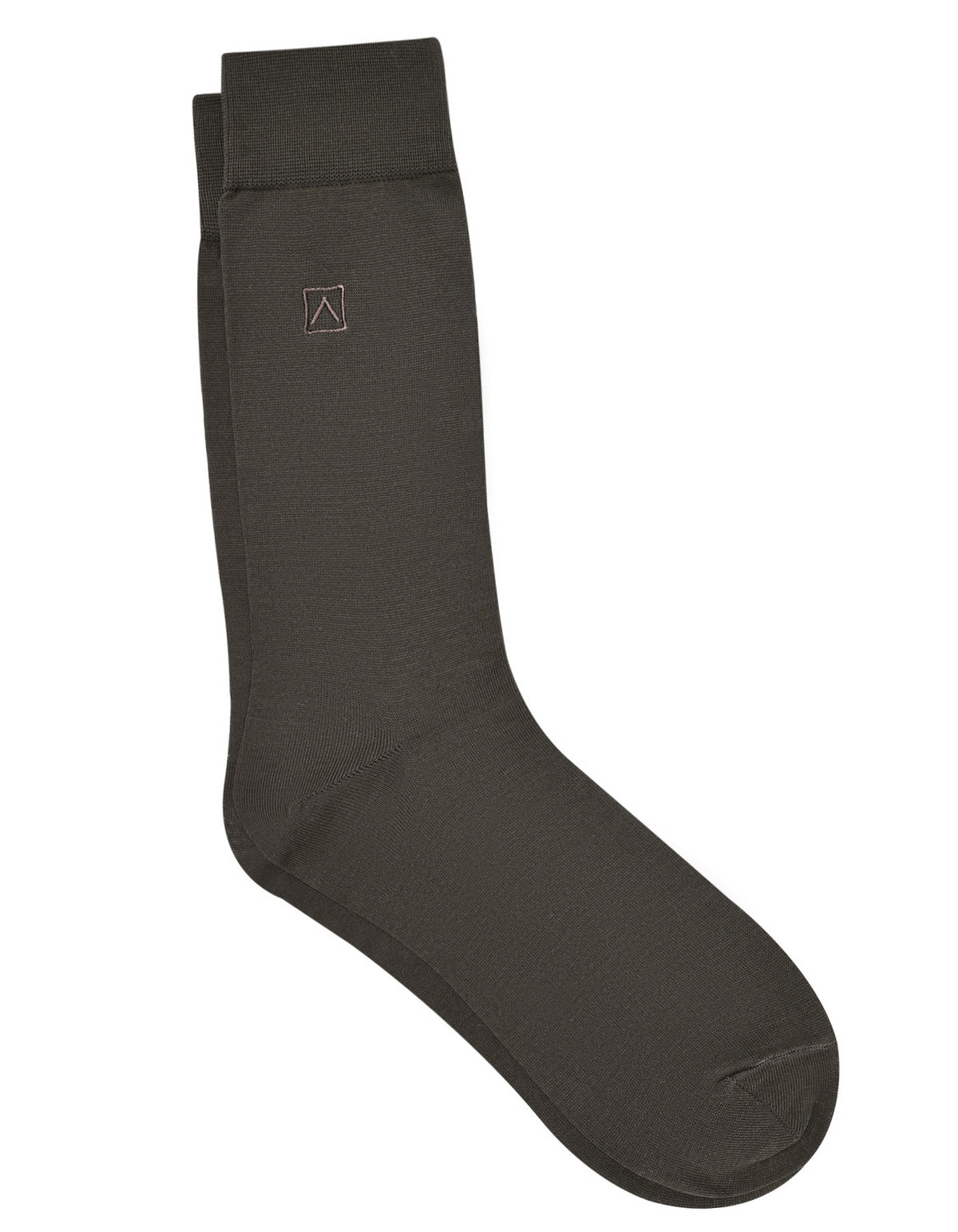 Brown Plain Walkees Socks