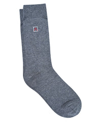 Grey Plain Walkees Socks
