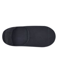 Charcoal Plain No Show Socks