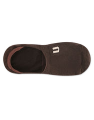 Brown Plain No Show Socks