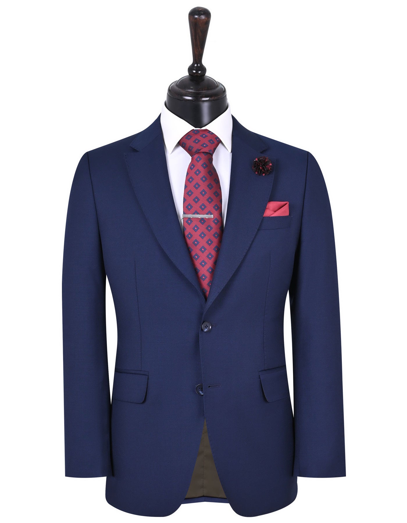 Navy Plain Suit ST2074C-34