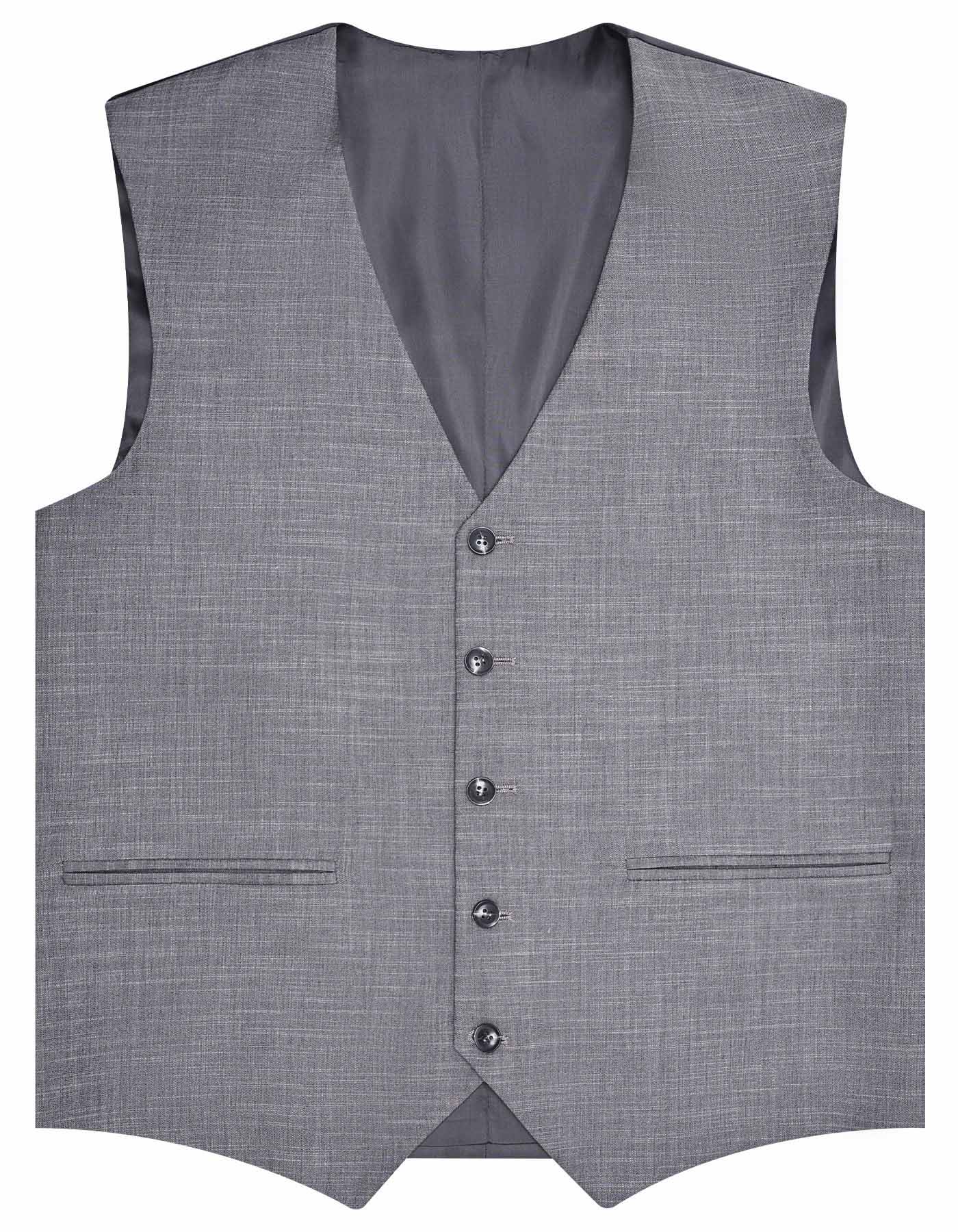 L Charcoal Texture Suit ST2364C-38