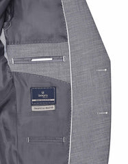 L Charcoal Texture Suit ST2364S-42