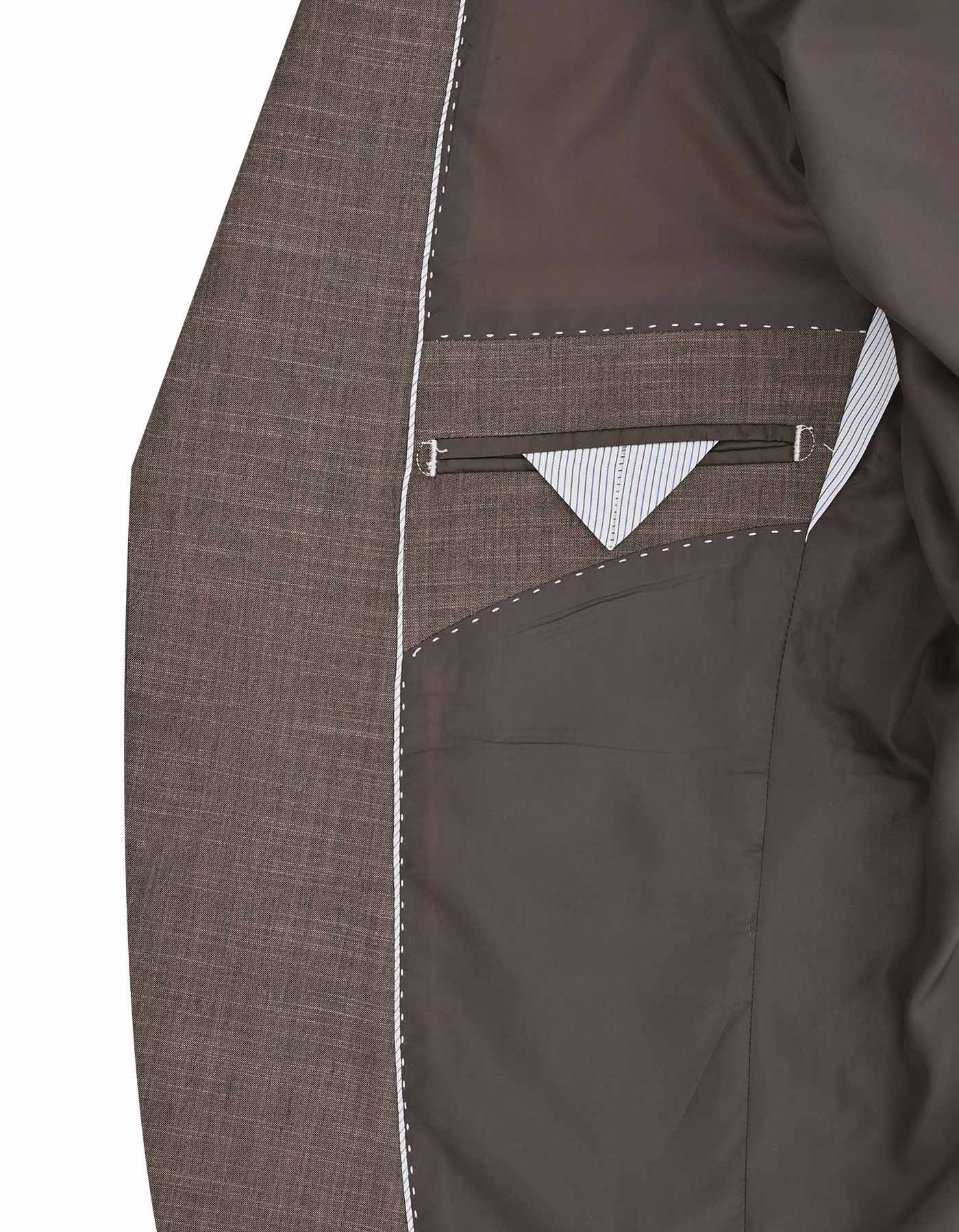 Brown Texture Suit ST2365C-44