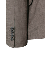 Brown Texture Suit ST2365C-40