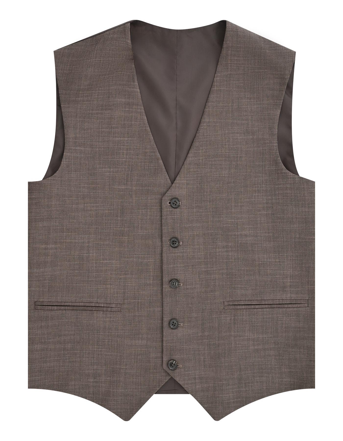 Brown Texture Suit ST2365S-38