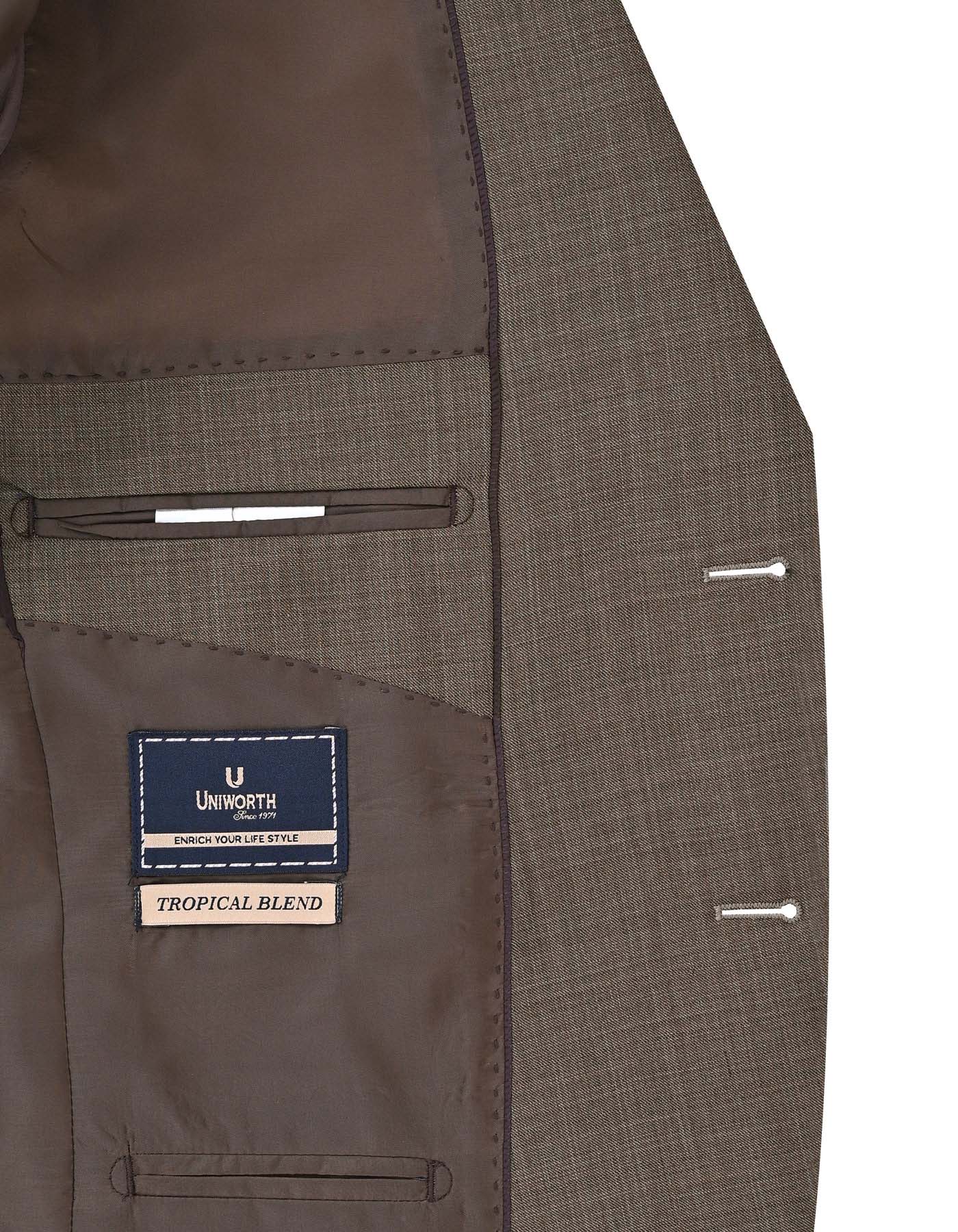 Brown Texture Suit ST2370C-40