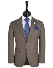 Brown Texture Suit ST2370S-34