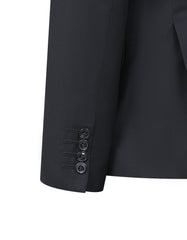 Black Plain Suit ST2462-2C-38