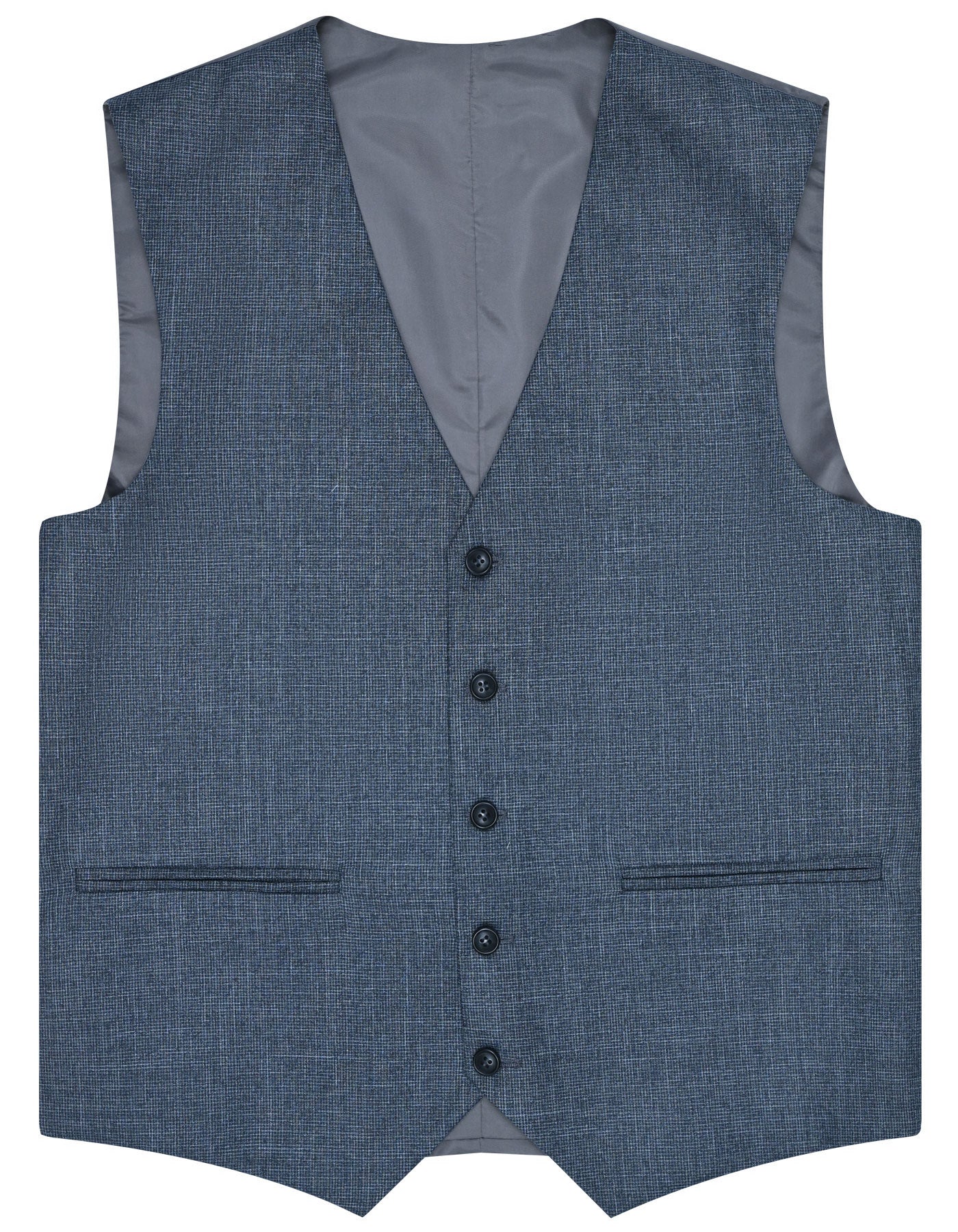 Grey Texture Suit ST2542C-38