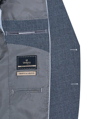 Grey Texture Suit ST2542S-42