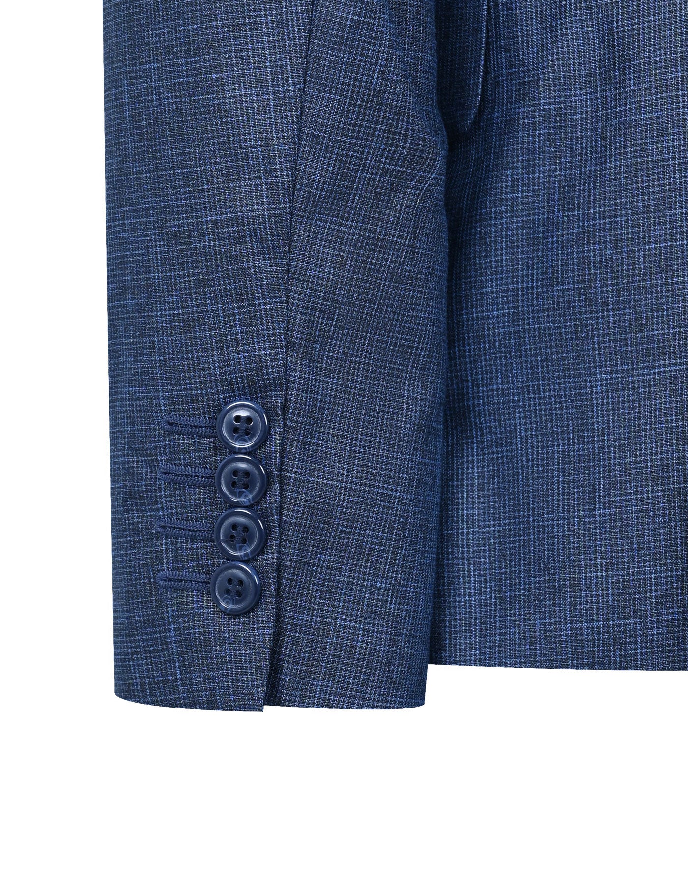 D Blue Texture Suit ST2543C-40