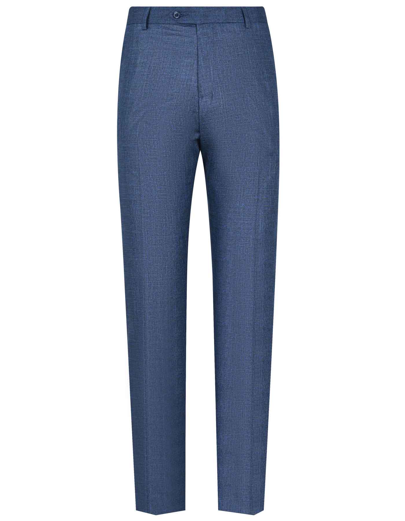 D Blue Texture Suit ST2543C-36