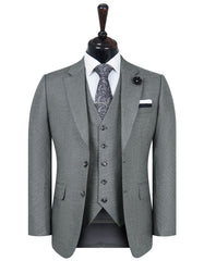 Olive Texture Suit ST2544S-34