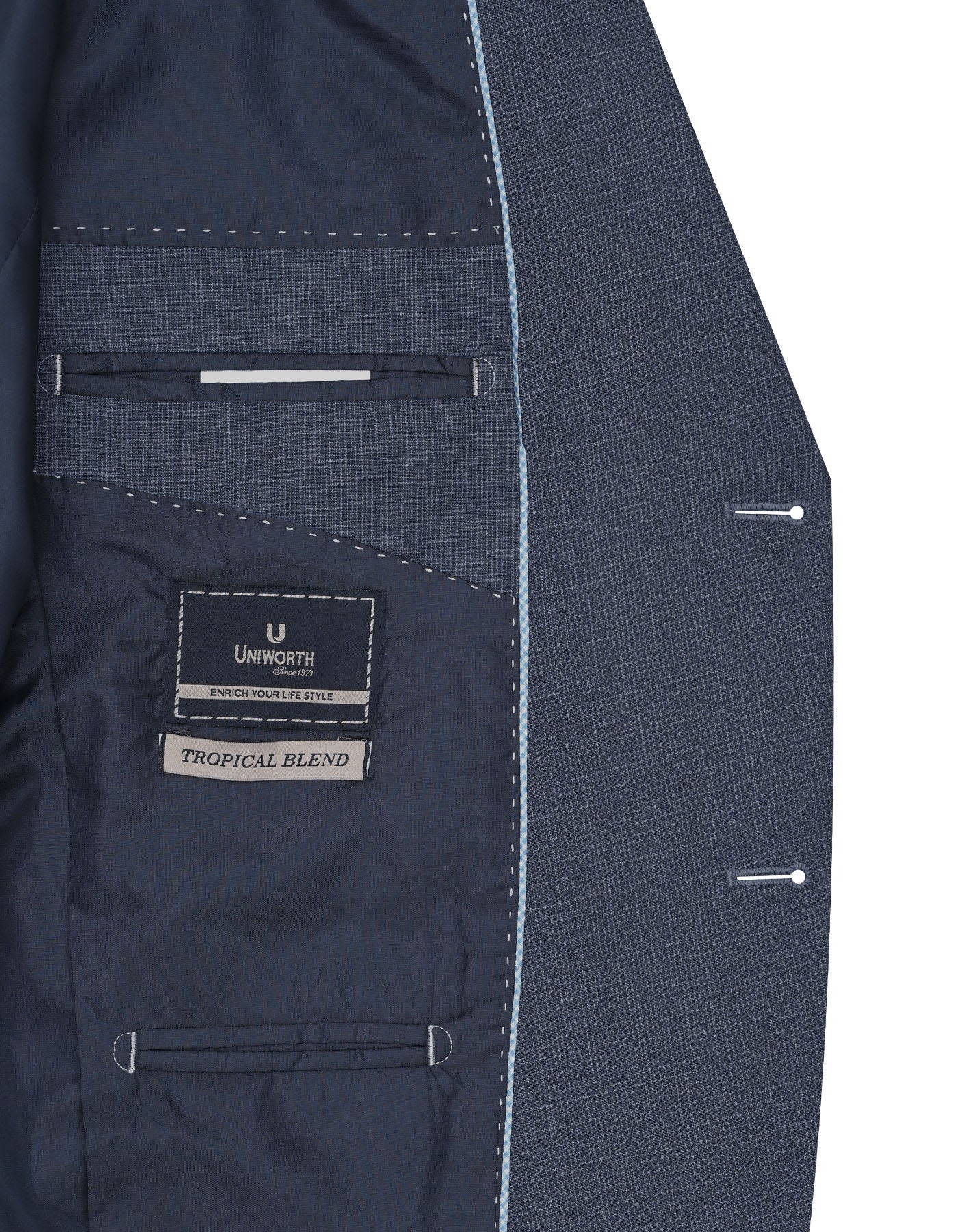 Charcoal Texture Suit ST2548C-42