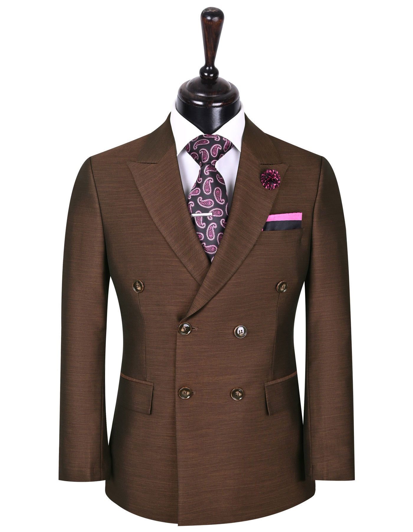 Chocolate Texture Suit ST2566C-34