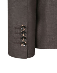 Brown Texture Suit ST2583C-40