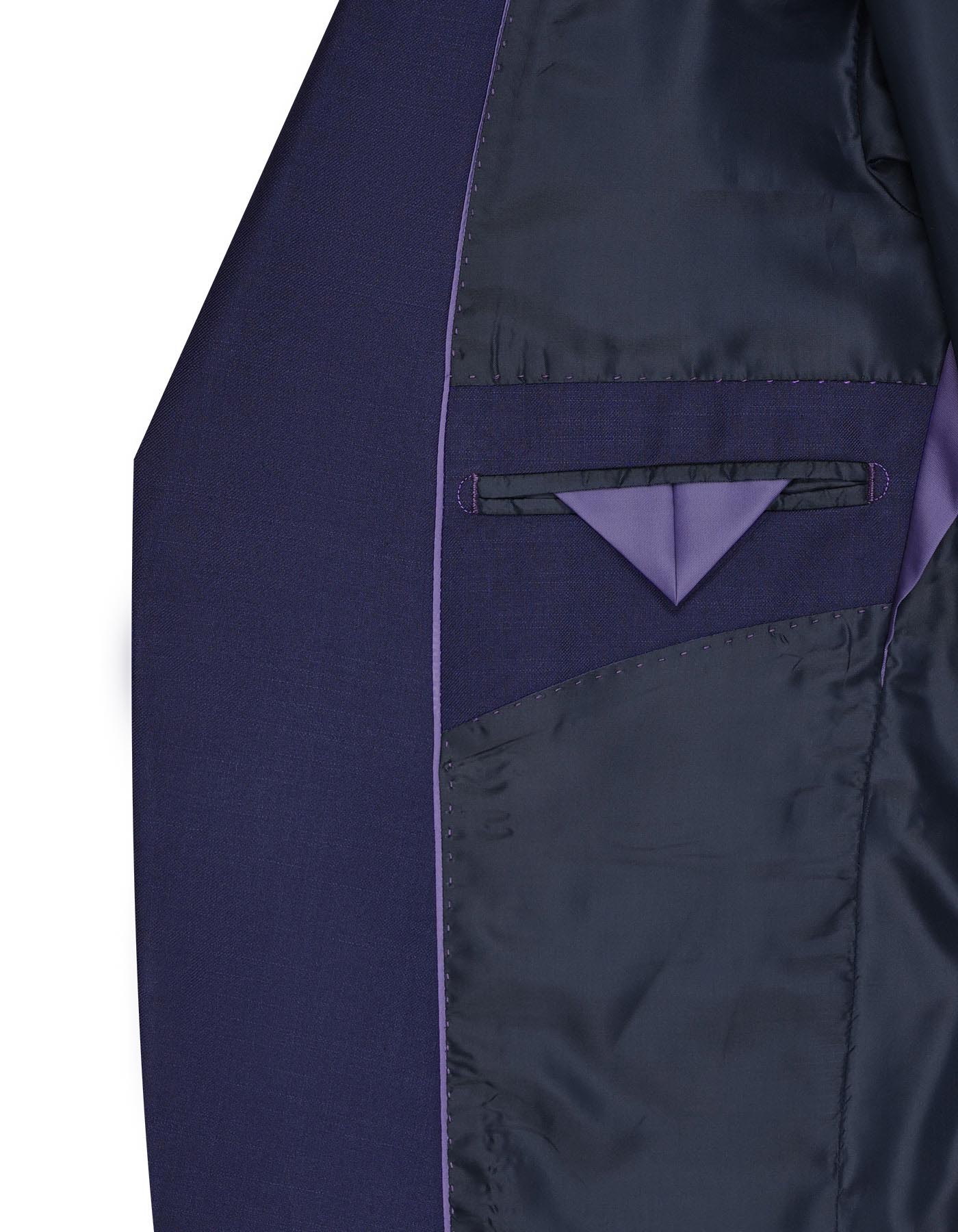 Navy Texture Suit ST2586C-44