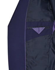 Navy Texture Suit ST2586S-44