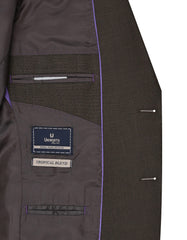 Chocolate Texture Suit ST2587C-42