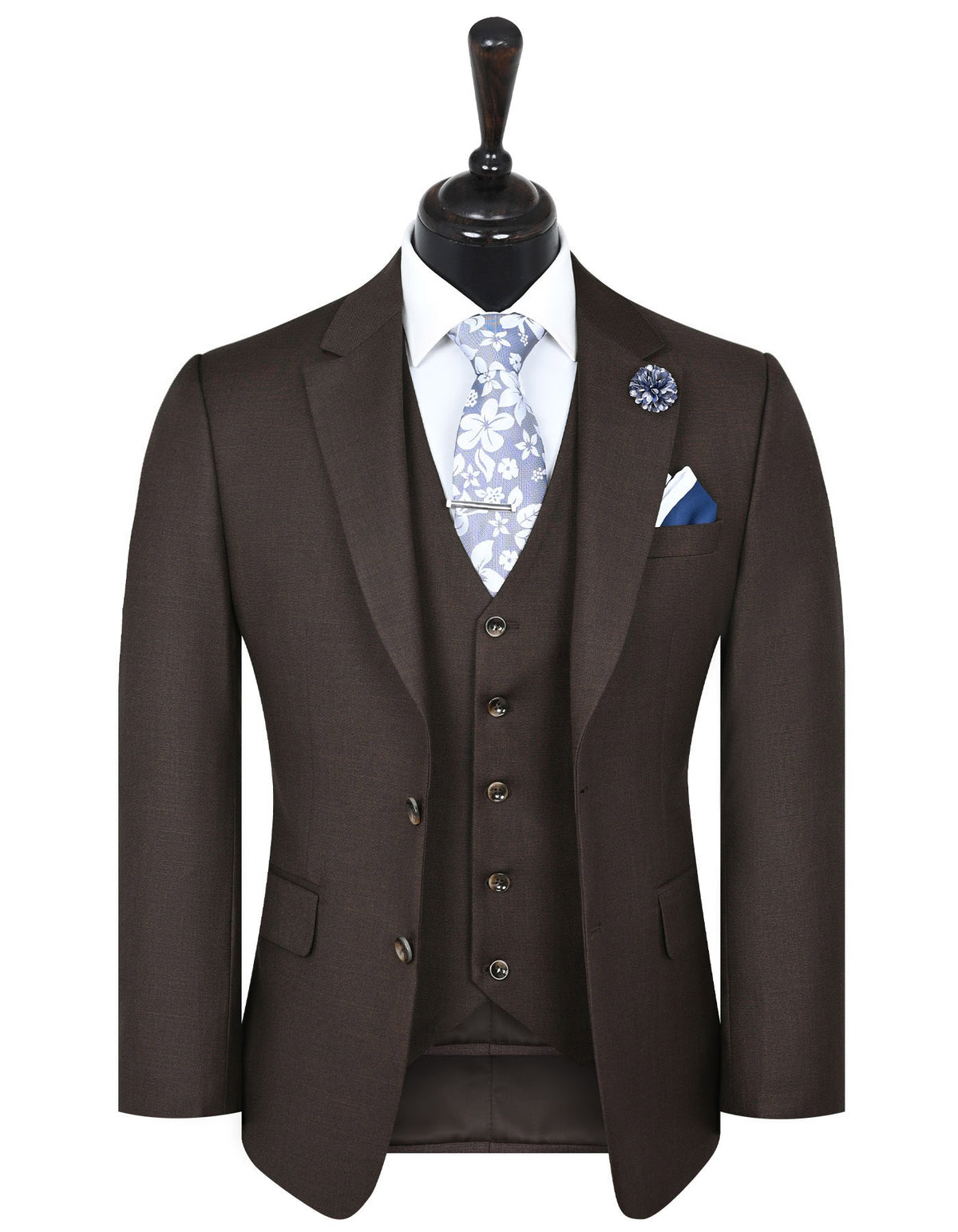 Chocolate Texture Suit ST2587S-34