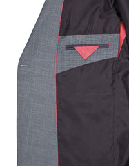 Grey Check Suit ST2596C-42