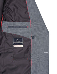 Grey Check Suit ST2596C-40