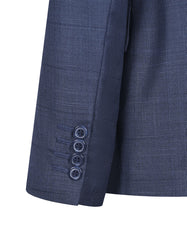 Navy Check Suit ST2597S-38