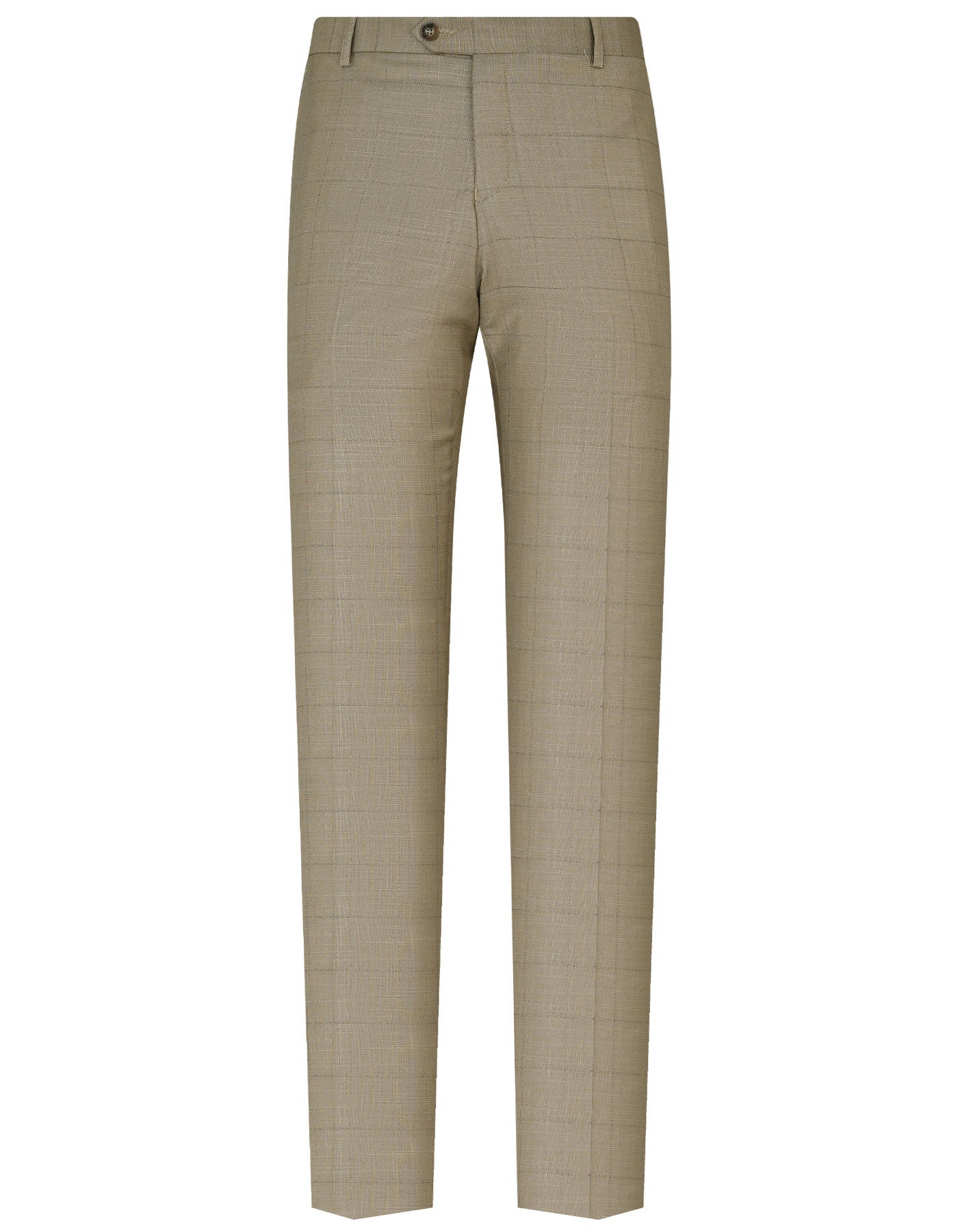 Khaki Check Suit ST2598C-36