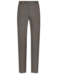 L Brown Check Suit ST2599C-36