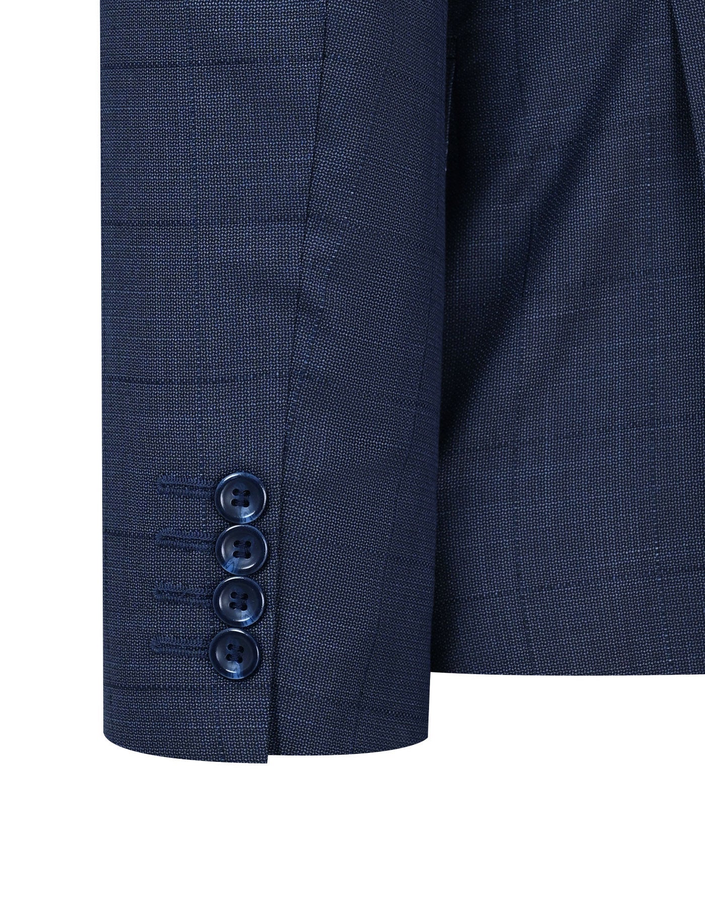 D Blue Check Suit ST2600S-40