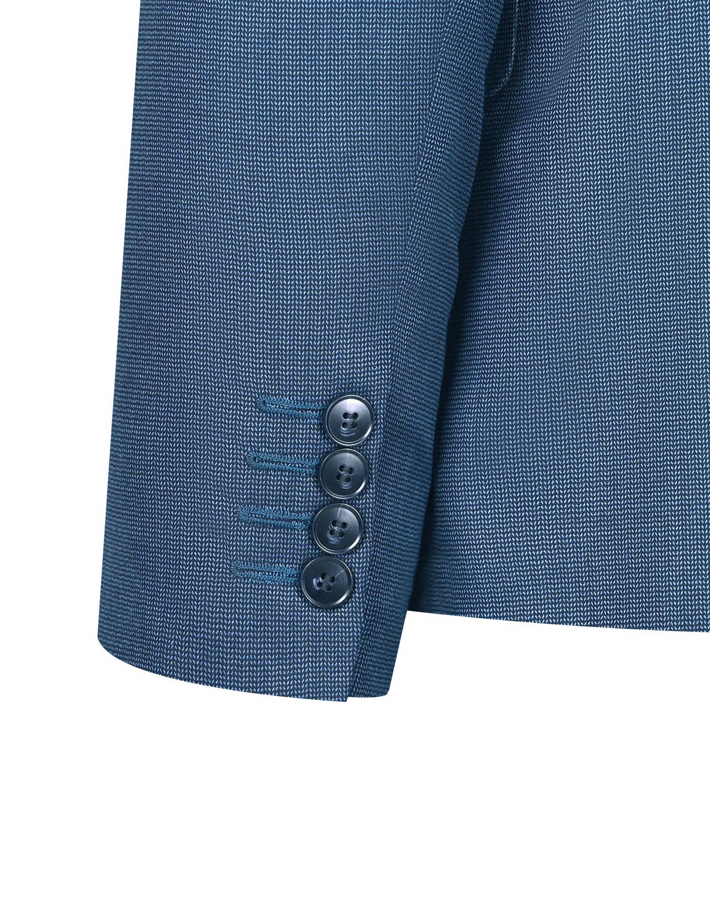 M Blue Texture Suit ST2602C-38