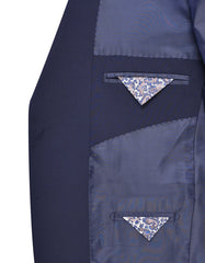 Navy Plain Suit ST2607-5C-42