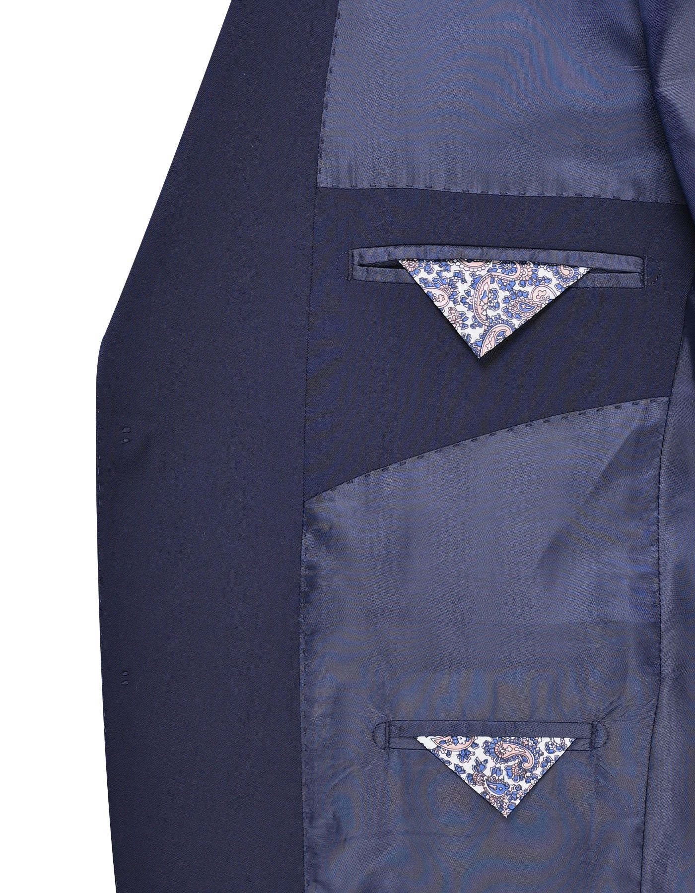 Navy Plain Suit ST2607-5S-42