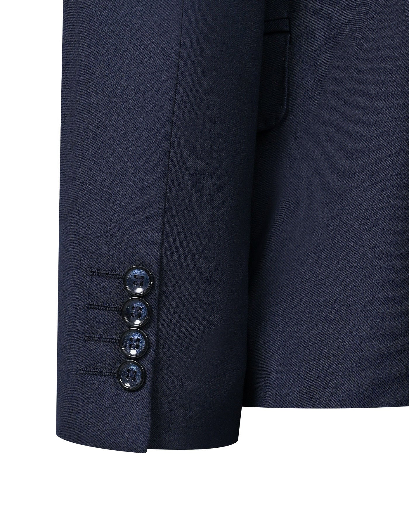Navy Plain Suit ST2607-5S-38