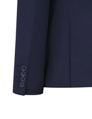 Navy Plain Classic Fit Suit
