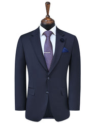 Navy Plain Suit ST2607S-34