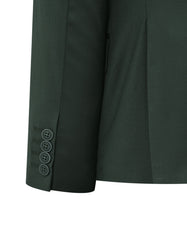 D Green Plain Suit ST2608-4S-38