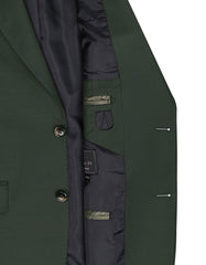 Green Plain Suit ST2608C-42
