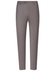 L Brown Plain Suit ST2609C-36